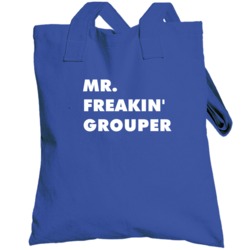 Mr Freakin' Grouper Bubble Guppies Tv Character Totebag