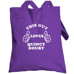 Quincy Douby This Gu Loves Basketball Hockey Baseball Football Totebag
