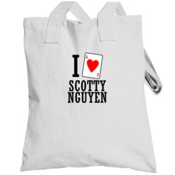 I Heart Scotty Nguyen Pro Gamblers Totebag