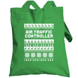 Air Traffic Controller Ugly Christmas Sweater Job Work Custom Gift Tot