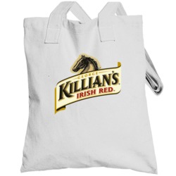 George Killians Irish Red Ale Beer Brewery Logo Totebag