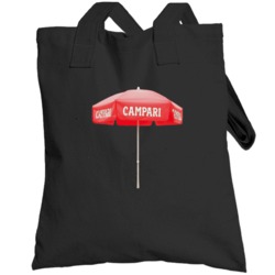 Campari Beer Alcohol Umbrella Cool Logo Totebag