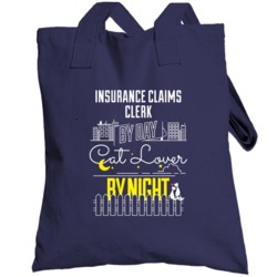 Insurance Claims Clerk By Day Cat Lover By Night Custom Pet Job Occupa