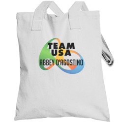 Abbey D'agostino Usa Rio Olympics 2016 Logo Totebag