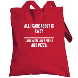 All I Care About Is Rwby Tv Show Totebag
