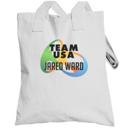 Jared Ward Usa Rio Olympics 2016 Logo Totebag