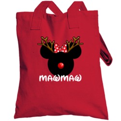 Mawmaw Cajun  Grandmother Minnie Christmas Custom Gift Totebag