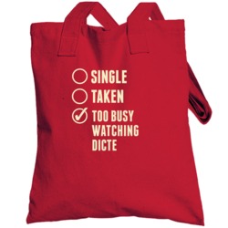 Single Taken Watching Dicte Totebag