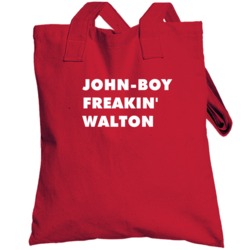 John-boy Freakin' Walton The Waltons Tv Character Totebag