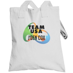 J'den Cox Usa Rio Olympics 2016 Logo Totebag