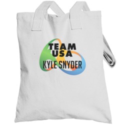 Kyle Snyder Usa Rio Olympics 2016 Logo Totebag