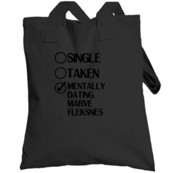 Single Taken Dating Marve Fleksnes Fleksnes Fataliteter Totebag