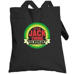 It's A Jack Thing Wouldn't Understand Custom Name Christmas Gift Toteb