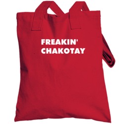 Freakin' Chakotay Star Trek Voyager Tv Character Totebag