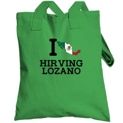 I Love Hirving Lozano Mexico Football Olympics Totebag