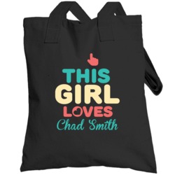 This Girl Loves Chad Smith Detroit Baseball Player Cool Fan Totebag
