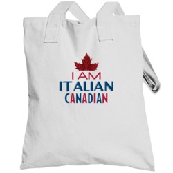 I Am Italian Canadian Nationality Pride Molson Beer Slogan Parody Tote