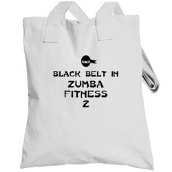 Black Belt In Zumba Fitness 2 Funny Video Game Totebag