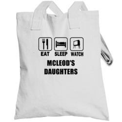 Eat Sleep Watch Mcleods Daughters Trending Tv Show T Totebag