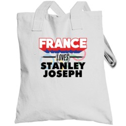 France Loves Stanley Joseph Field Pole Vault Olympics Totebag