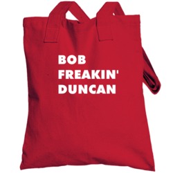 Bob Freakin' Duncan Good Luck Charlie Tv Character Totebag
