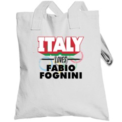 Italy Loves Fabio Fognini Tennis Olympics Totebag