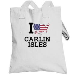 I Love Carlin Isles Usa Rugby Sevens Olympics Totebag