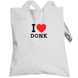 I Heart Donk Video Game Classic Love Heart Totebag