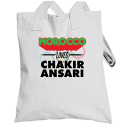Morocco Loves Chakir Ansari Wrestling Olympics Totebag