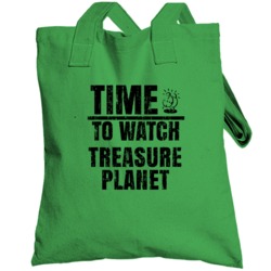 Time To Watch Treasure Planet Sci Fi Fantasy Cult Movie Totebag