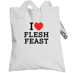 I Heart Flesh Feast Video Game Classic Love Heart Totebag