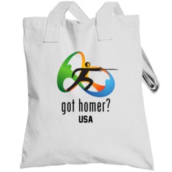 Got Daryl Homer Sabre Fencing Usa Olympic Team Totebag