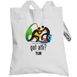 Got Suleyman Atli Wrestling Turkey Olympic Team Totebag