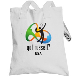 Got Aaron Russell Volleyball Usa Olympic Team Totebag