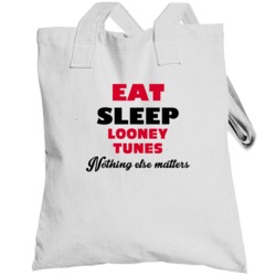 Eat Sleep Looney Tunes Favorite Video Game Totebag