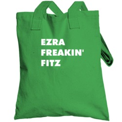 Ezra Freakin' Fitz Pretty Little Liars Tv Character Totebag
