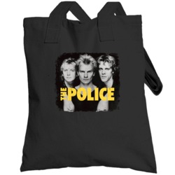 The Police Rock Band Music Totebag