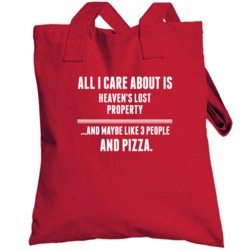 All I Care About Is Heavens Lost Property Tv Show Totebag