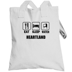 Eat Sleep Watch Heartland Trending Tv Show T Totebag