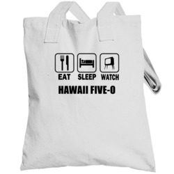 Eat Sleep Watch Hawaii Five-o Trending Tv Show T Totebag