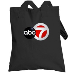 Abc 7 Tv Channel Cool Television Station Logo Totebag