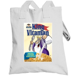 King Vitamin Retro 80s Cereal Totebag