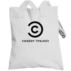 Comedy Central Tv Channel Cool Television Station Logo Totebag