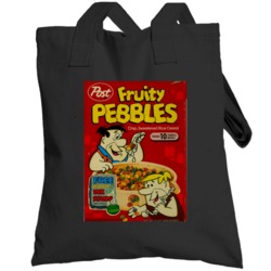 Fruity Pebbles Flinstones Cereal Totebag