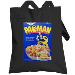 Pacman Retro 80s Cereal Totebag