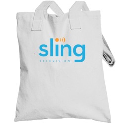 Sling Television Station Cool Tv Program Logo Totebag