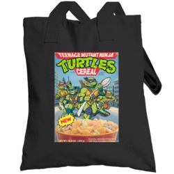 Teenage Mutant Ninja Turtles 90s Cereal Totebag