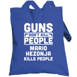 Guns Don't Kill People Mario Hezonja Orlando Basketball Totebag