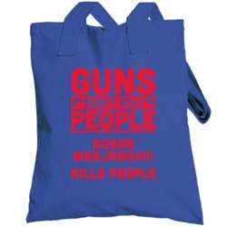 Guns Don't Kill People Boban Marjanovic Detroit Basketball Totebag