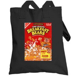 Teddy Grahams Breakfast Bears 90s Cereal Totebag